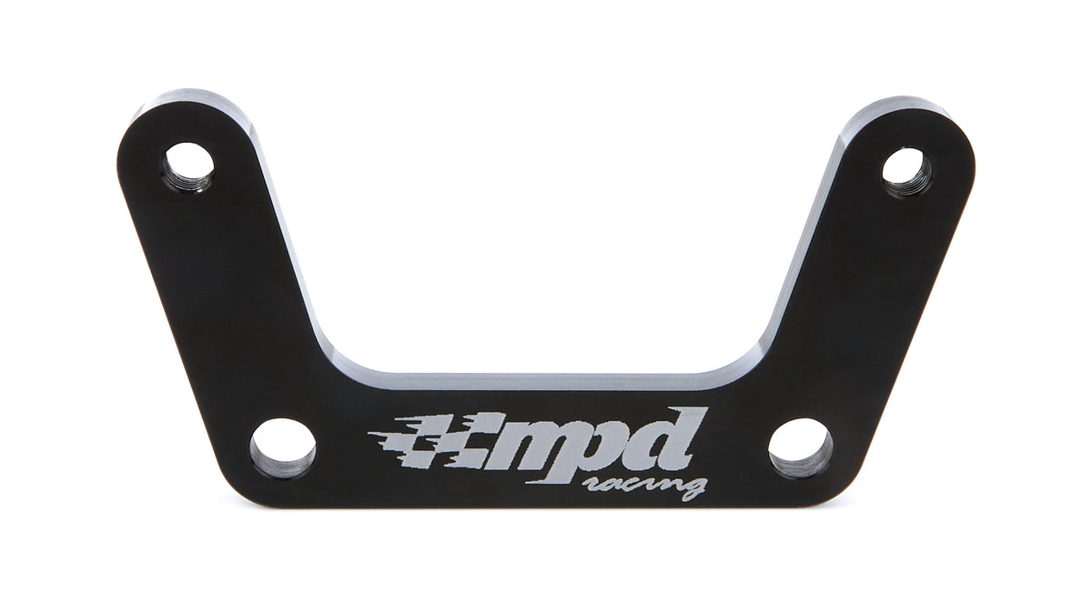 Mpd Racing Front Brake Mount Blk Pavement 4in On 5-1/4in