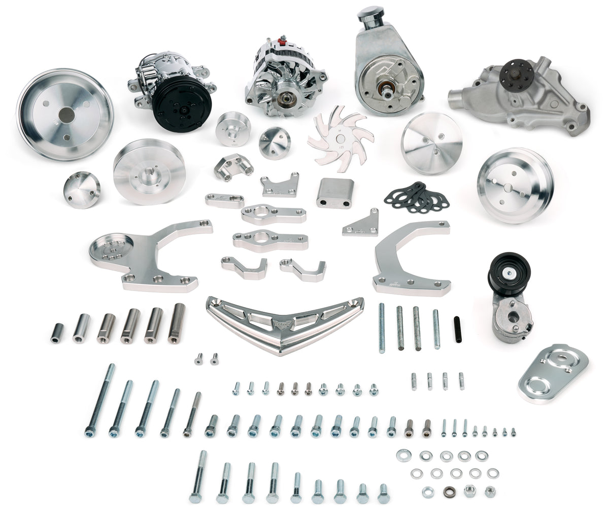 March Performance Ultra Drive 2 Pulley Kit Small Block Chevy