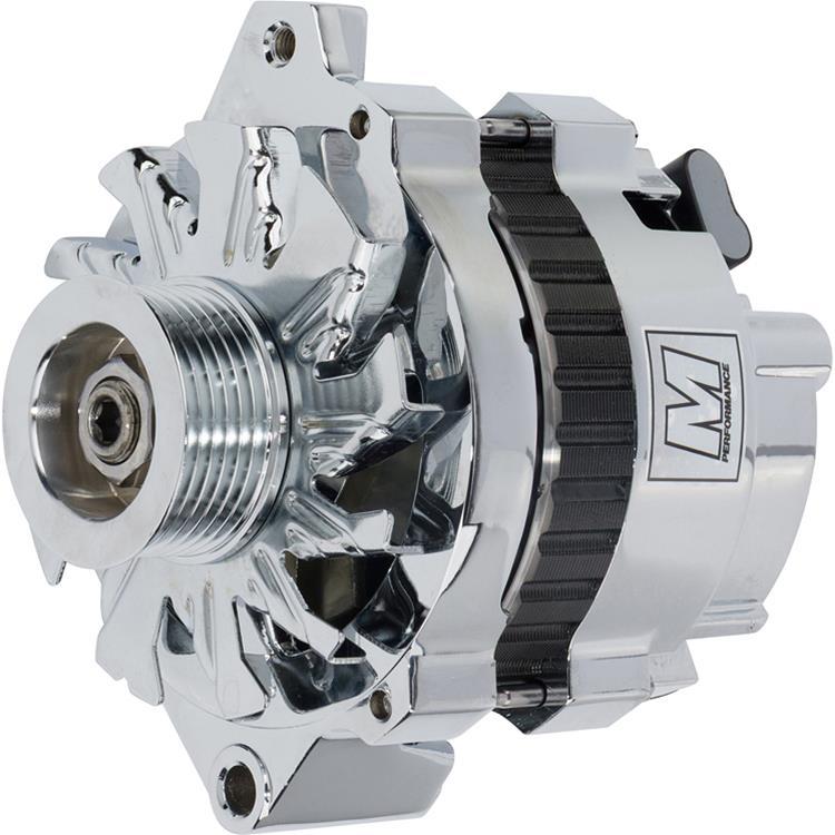 March Performance Alternator GM CS130 160 AMP Chrome