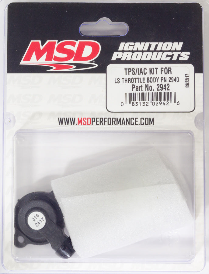 MSD TPS/IAC Kit for LS Throttle Body PN 2940