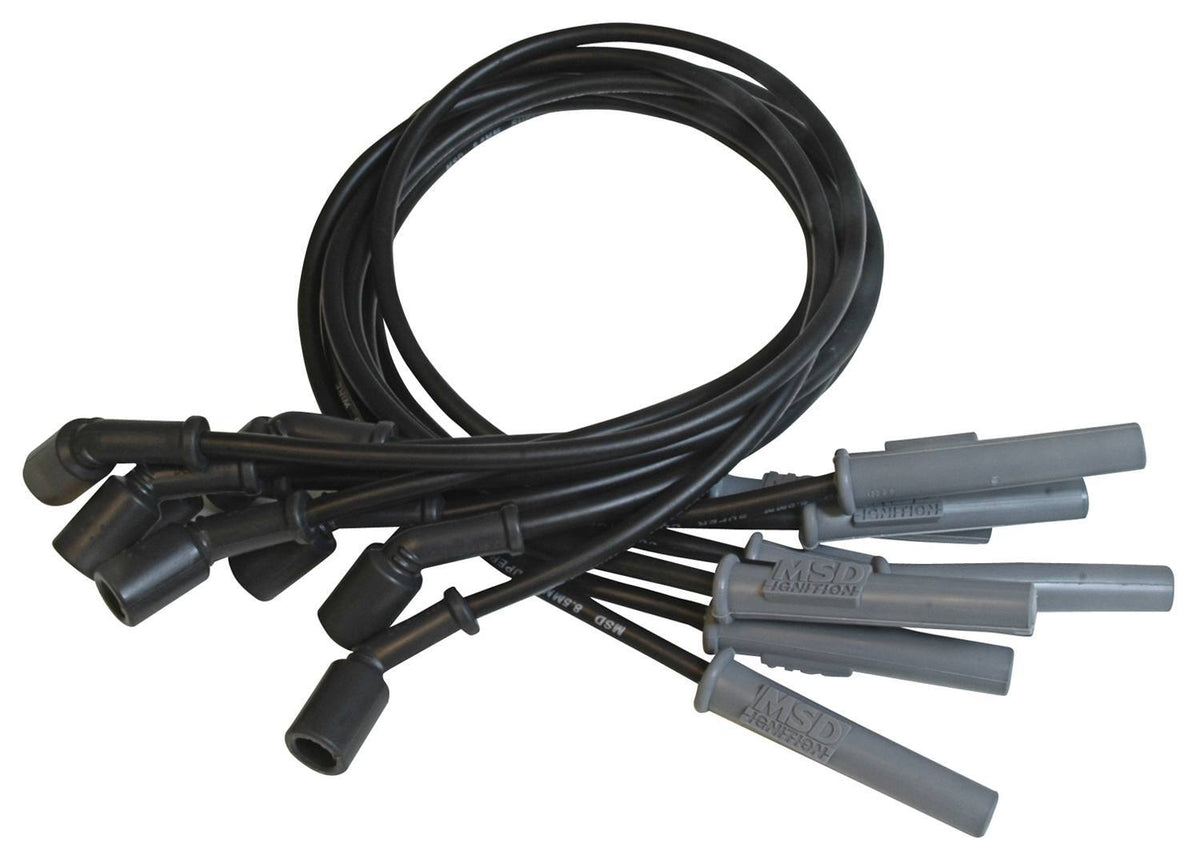 MSD 8.5MM Spark Plug Wire Set - Black