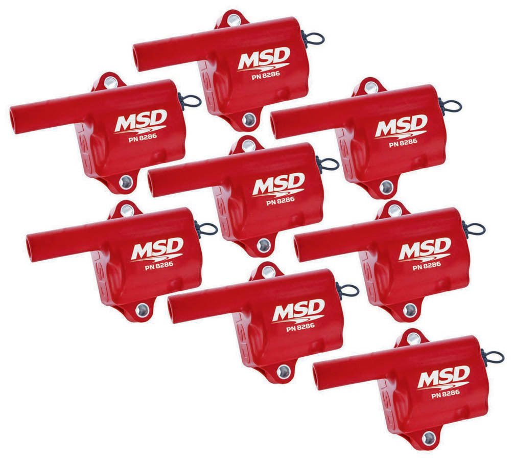 MSD GM LS Truck Style Coils - (8)