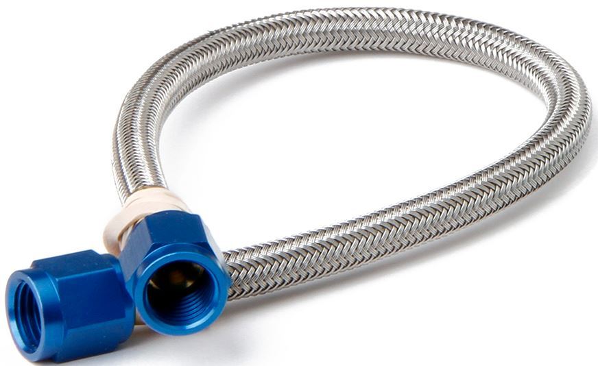 Nitrous Oxide Systems -4an 6ft. Nitrous Hose w/Blue Ends
