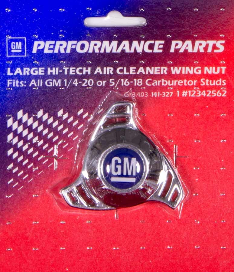 Proform Air Cleaner Center Nut- Large Hi Tech GM Logo