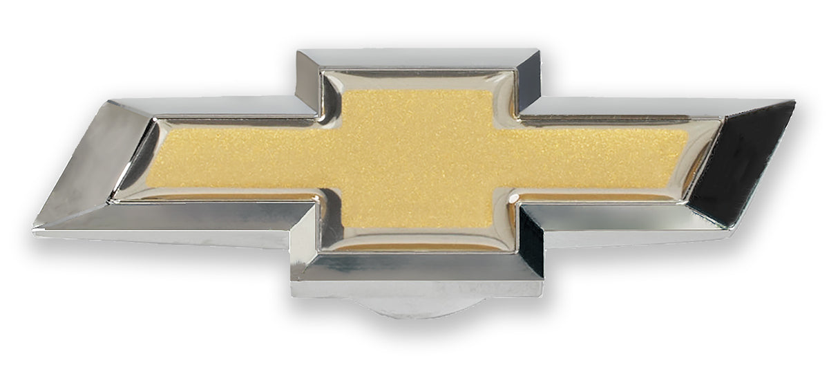 Proform Large Chevy Bowtie Air Cleaner Nut Chrome/Gold