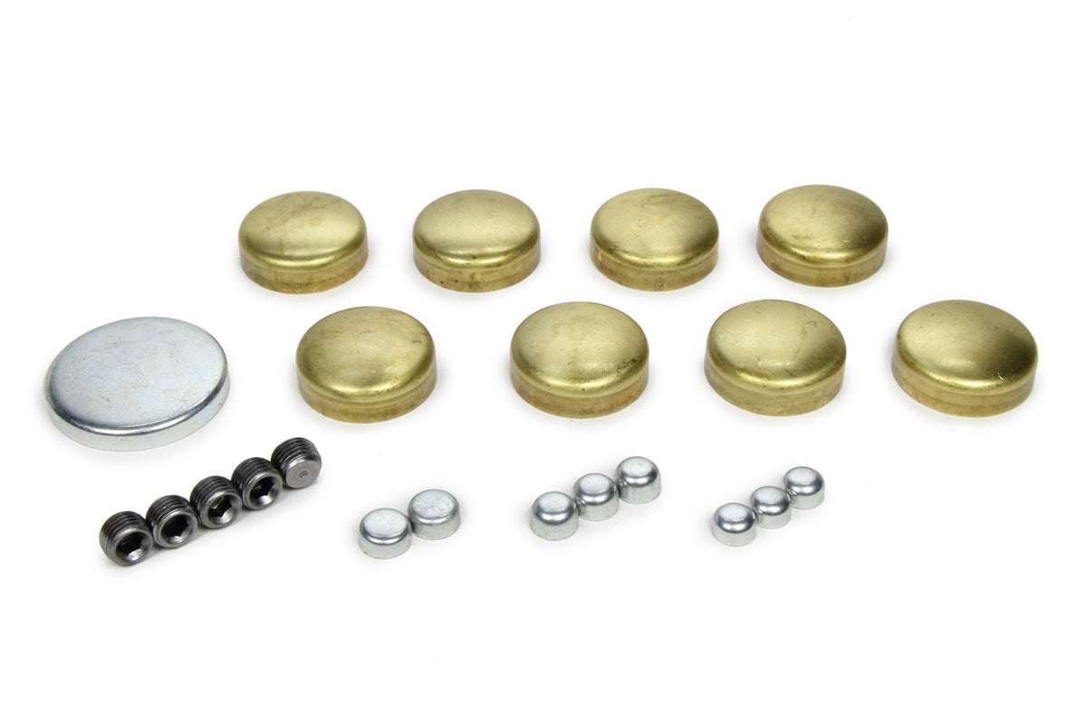 Pioneer 350 Chevy Freeze Plug Kit - Brass (Bag)