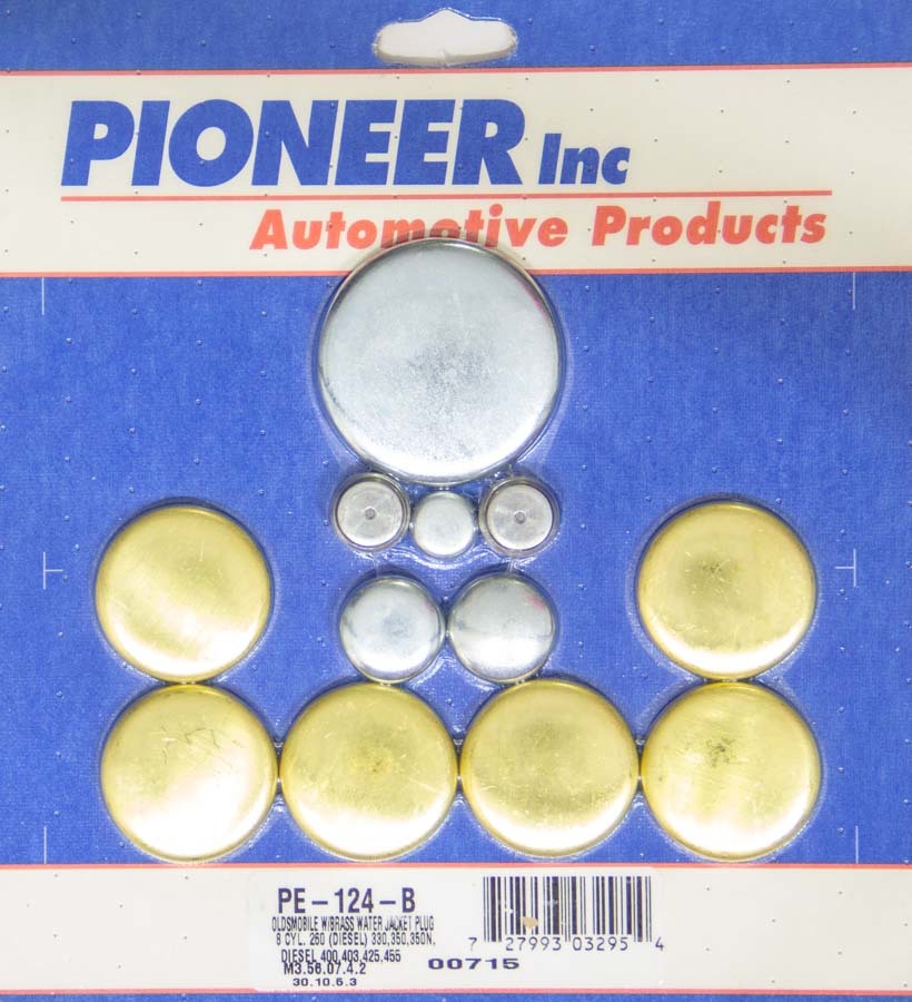 Pioneer 350 Olds Freeze Plug Kit - Brass