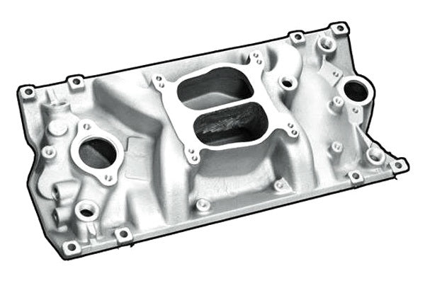 Professional Products SBC Power+Plus PS Vortec Manifold - Satin