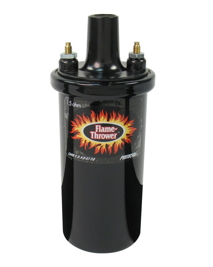 Pertronix Ignition Flame-Thrower Coil - Black Epoxy 1.5 ohm