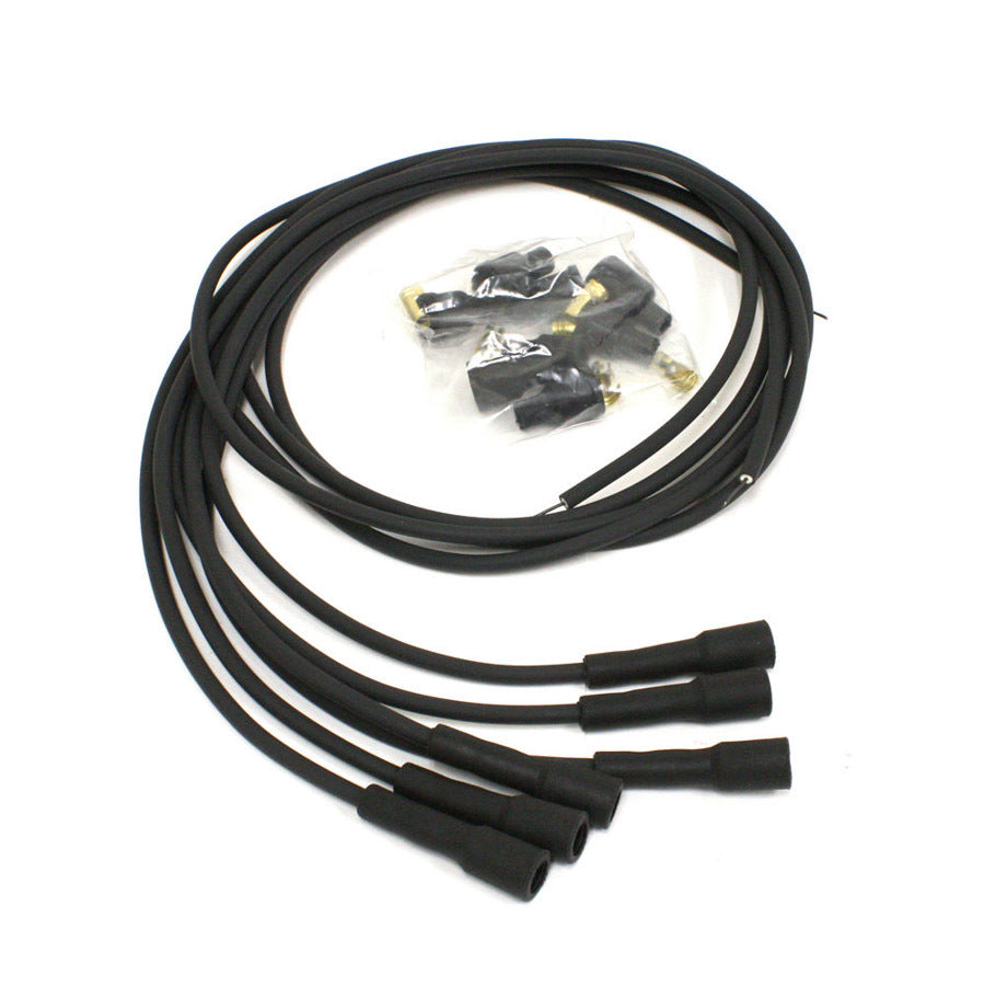 Pertronix Ignition Spark Plug Wire Set 7mm Univ 6-Cyl British Black
