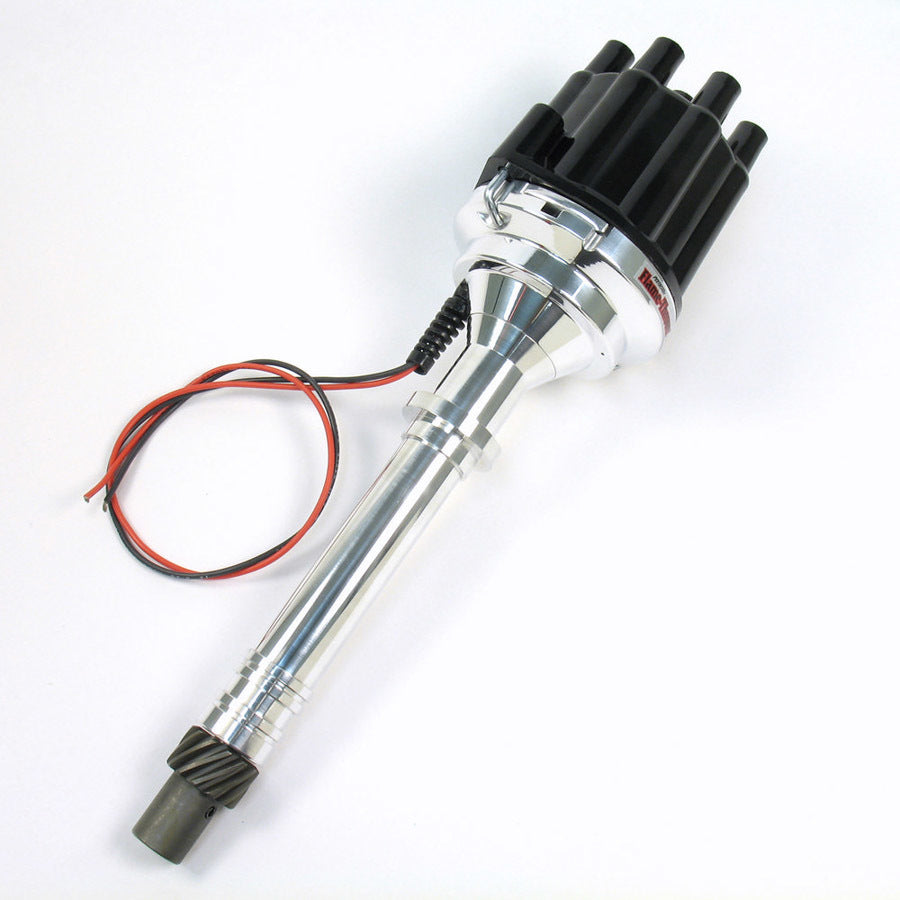 Pertronix Ignition SBC/BBC Billet Dist. w/ Black Cap