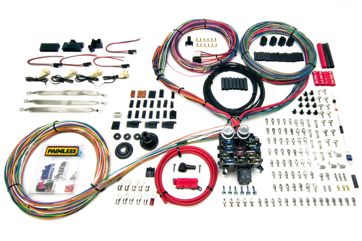 Painless Wiring 23 Circuit Harness - Pro Series Key In Dash