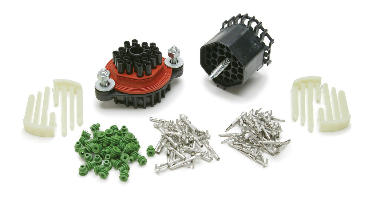 Painless Wiring Waterproof Bulkhead Connector Kit 22 Pin