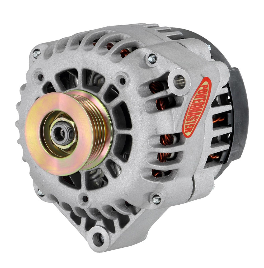 Powermaster Alternator 165 Amps GM 6-Groove - Natural