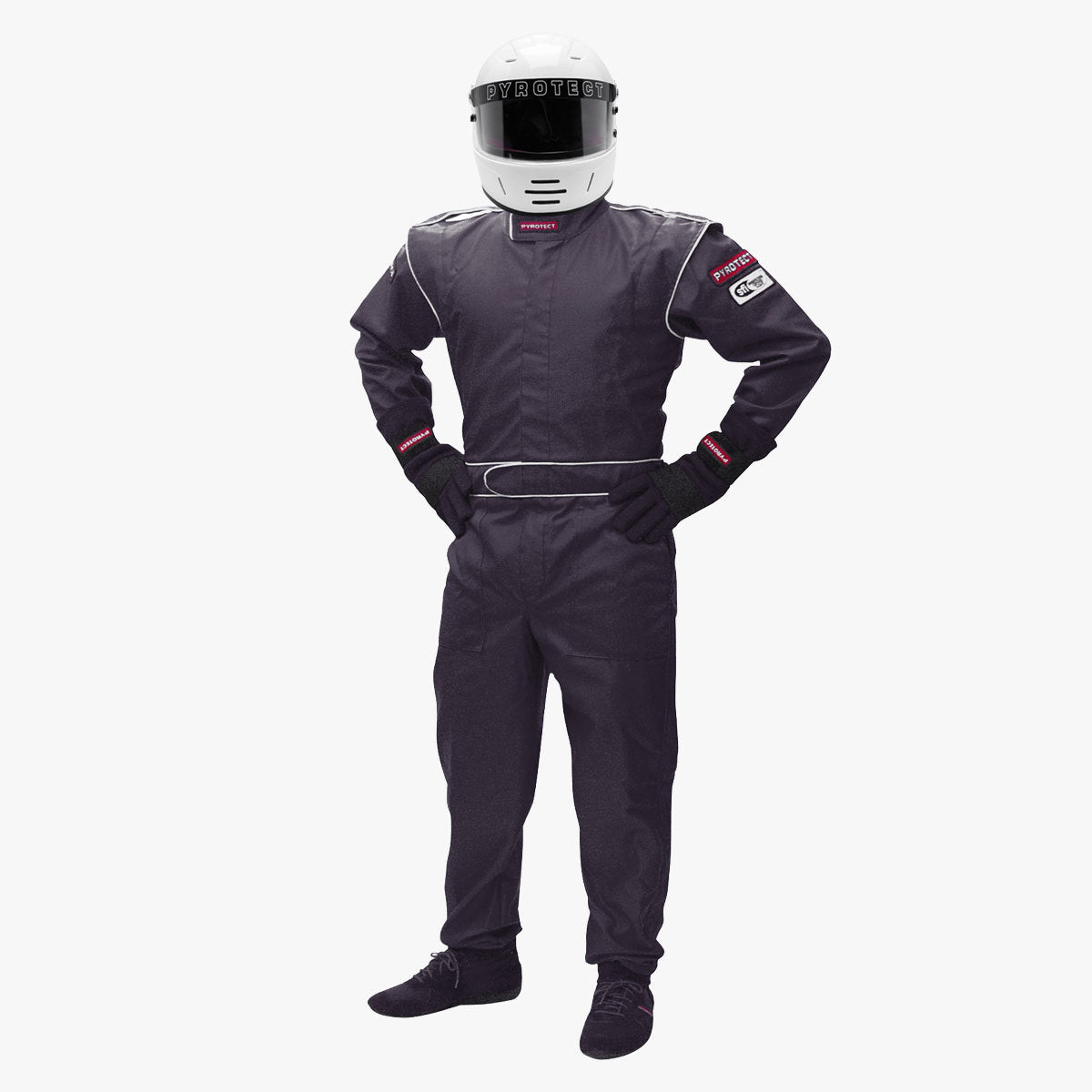 Pyrotect Suit Junior X-Large Black SFI-5