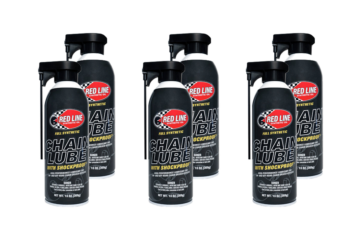 Red Line Chain Lube Case 6 x 13oz
