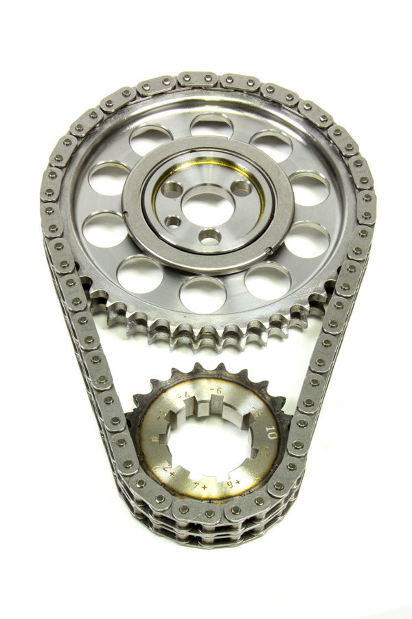 Rollmaster-romac SBC Billet Roller Timing Set w/Torr. Bearing