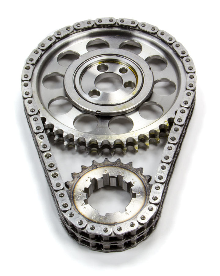 Rollmaster-romac SBC Billet Roller Timing Set w/Torr. Bearing