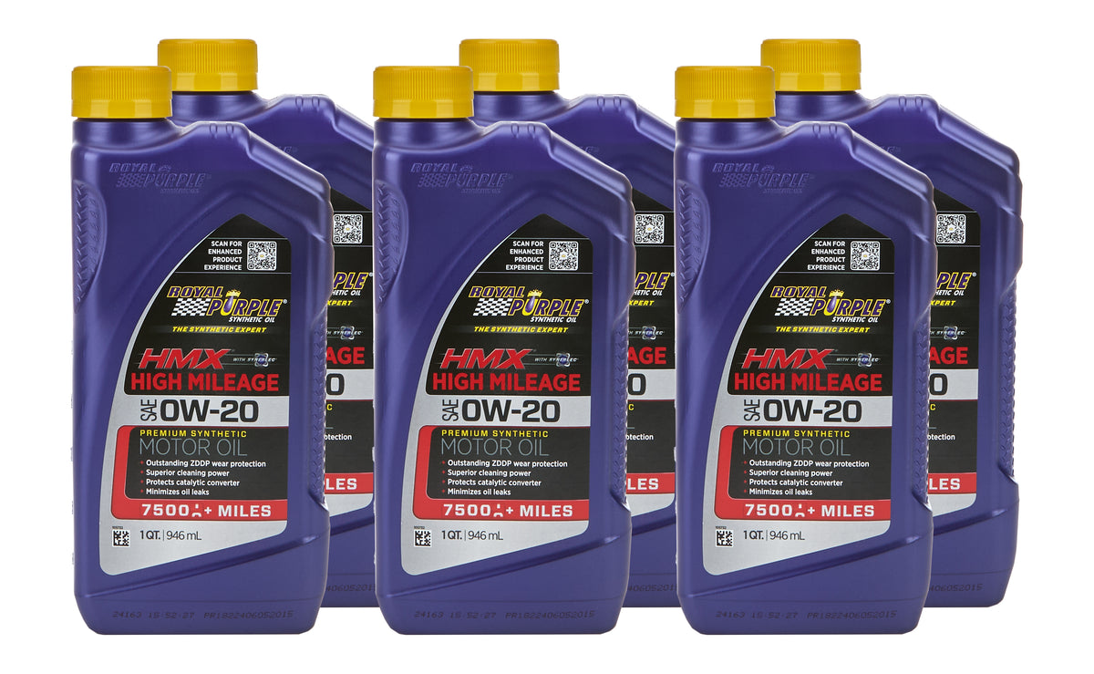 Royal Purple 0W20 HMX Multi-Grade Oil Case 6 x 1 Quart