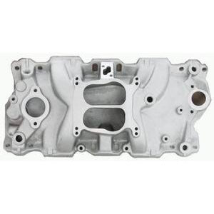 Racing Power Company Aluminum Dual Plane Inta ke Manifold (Satin)