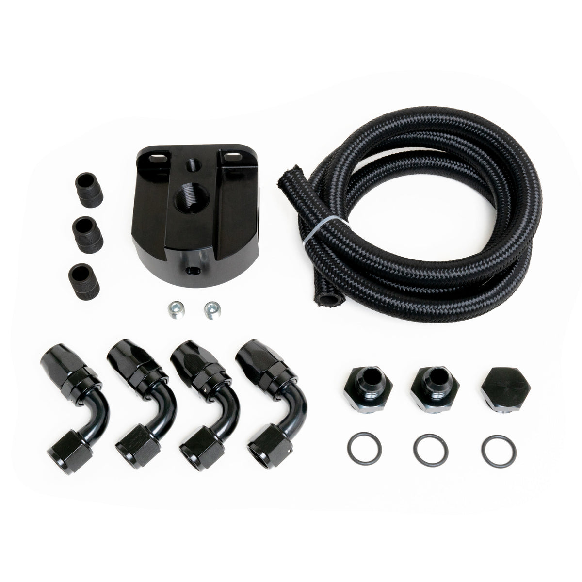 Racing Power Company LS Oil Filter Relocation Kit -10 AN