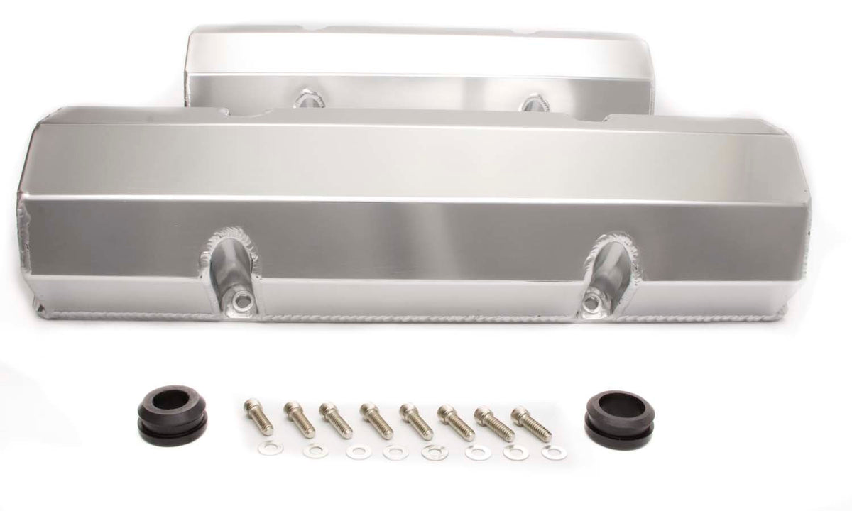 Racing Power Company GM Fabricated Aluminum Valve Covers w/o Hole