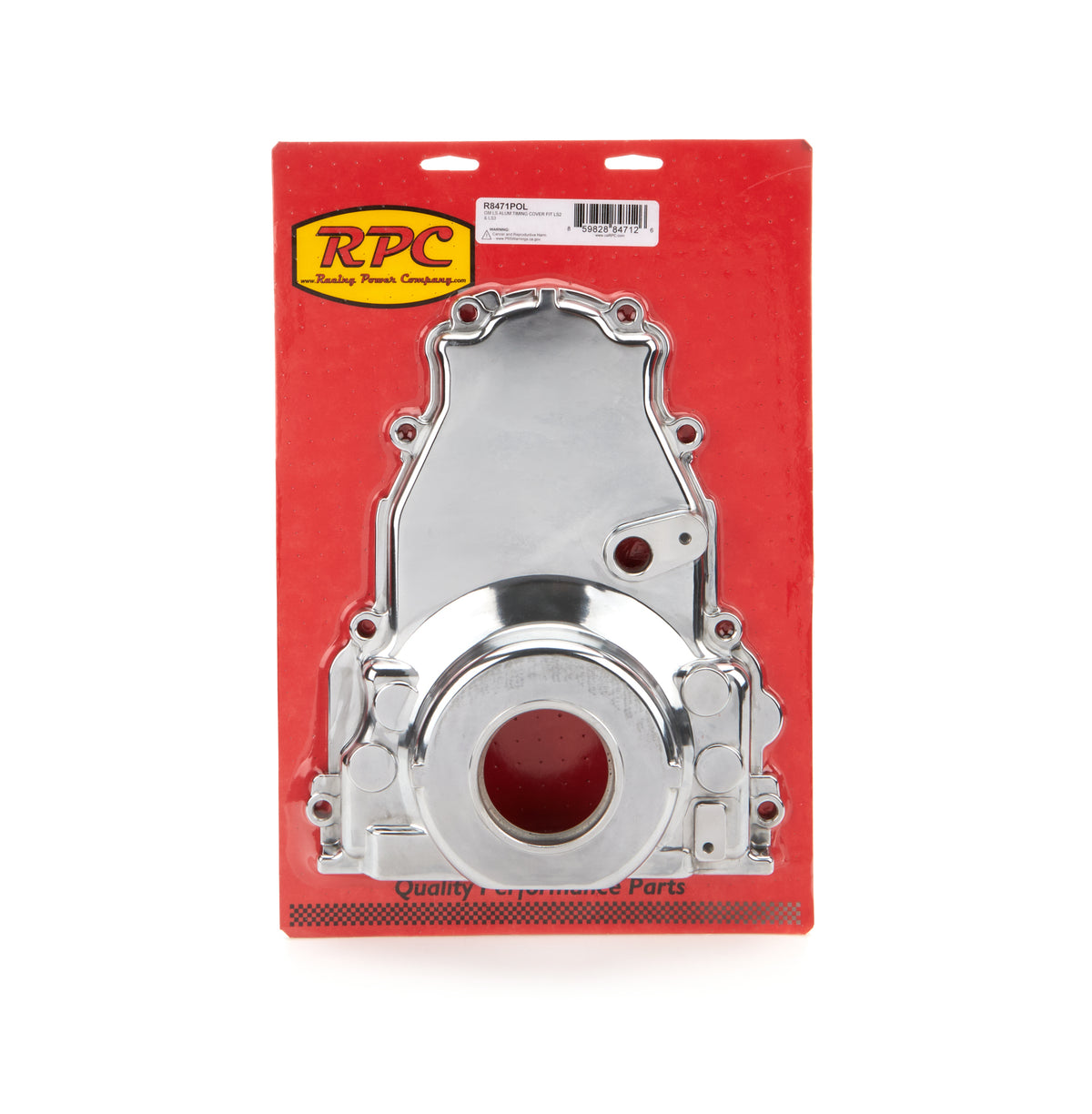 Racing Power Company GM LS Engine Aluminum Ti ming Cover Fits LS2/LS3