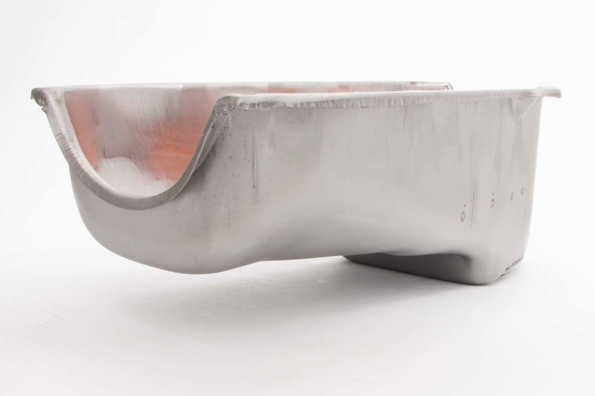 Racing Power Company 55-79 SBC Steel Stock Oil Pan Unplated