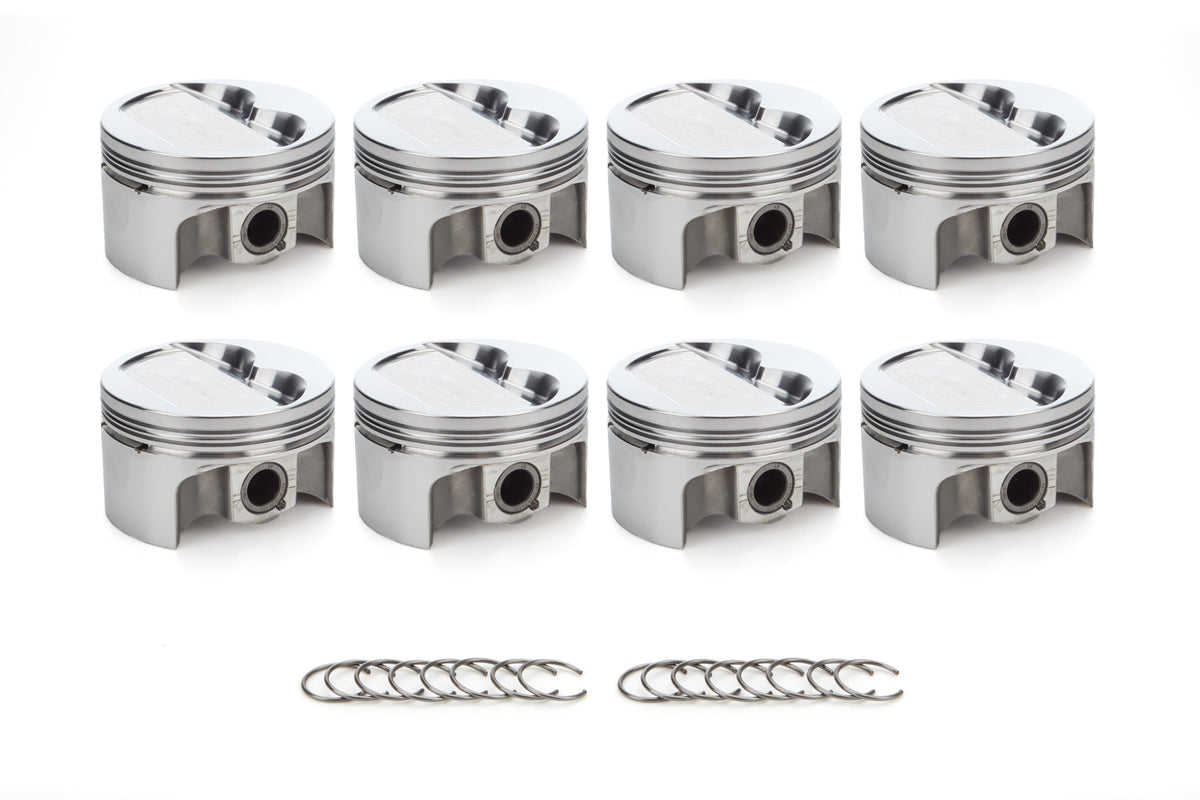 Race Tec Pistons SBC Dished Piston Set 4.030 Bore -12.3cc