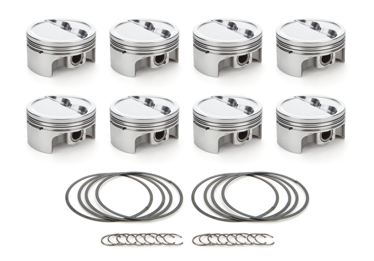 Race Tec Pistons SBC Dished Piston Set 4.040 Bore -12.3cc