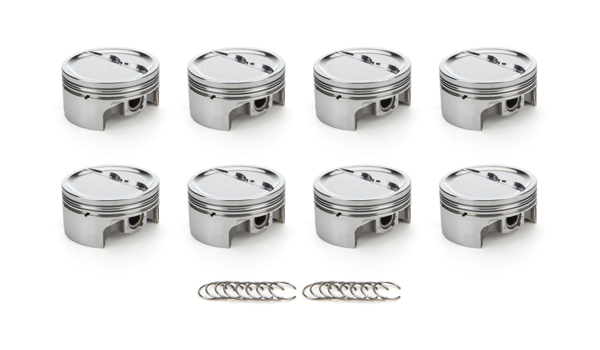 Race Tec Pistons SBC Dished Piston Set 4.155 Bore -23.4cc