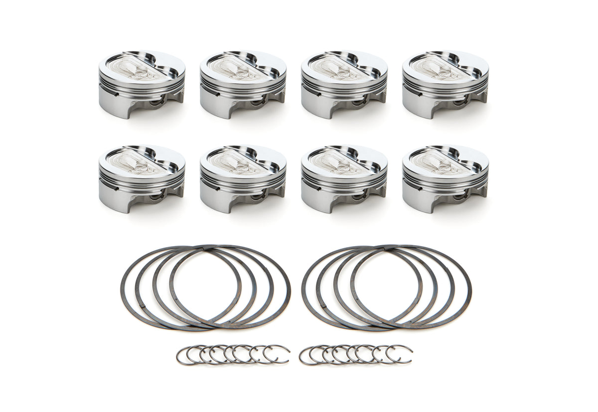 Race Tec Pistons GM LS Dished Piston Set 4.125 Bore -16cc