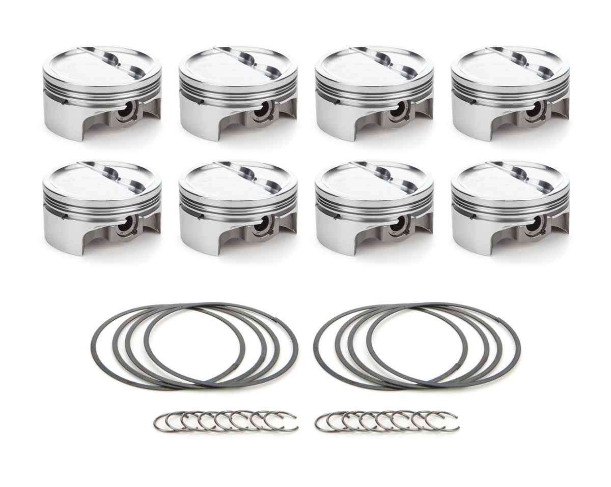 Race Tec Pistons SBC Dished Piston Set 4.040 Bore -19.4cc