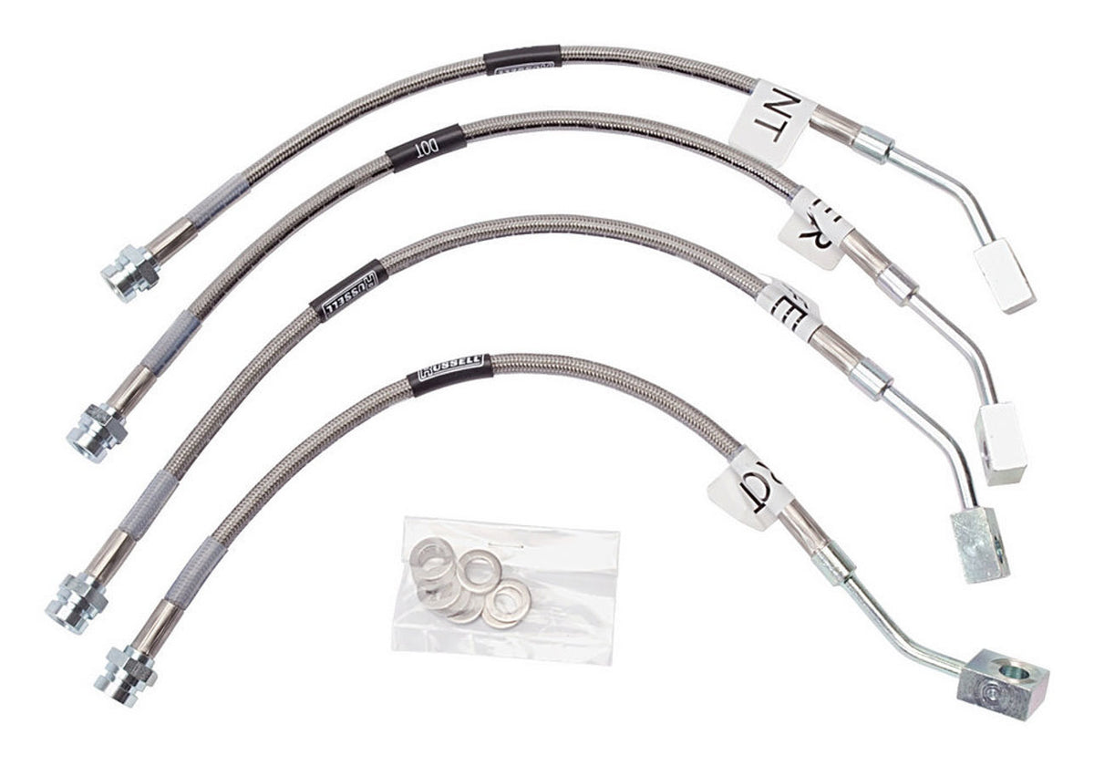 Russell S/S Brake Line Kit 97-00 Corvette