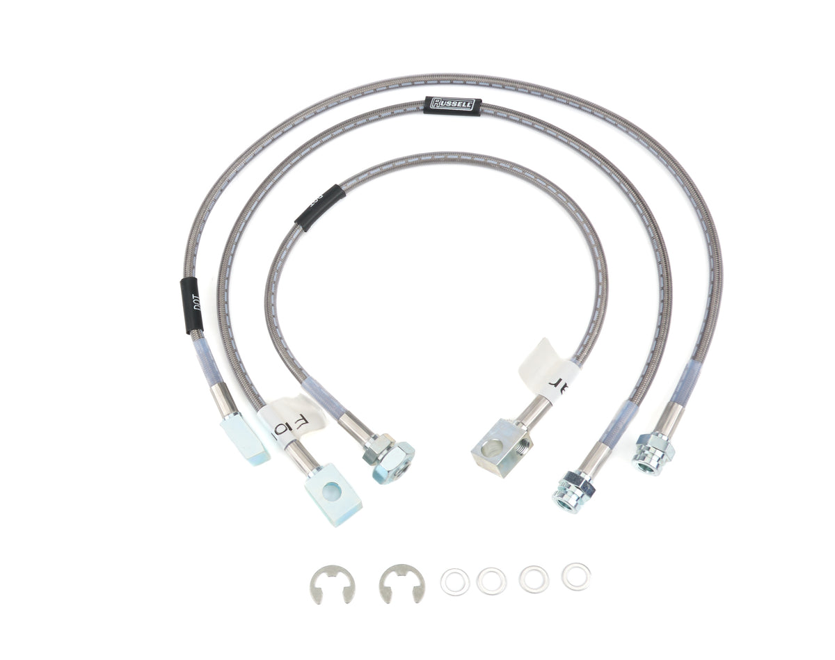 Russell S/S Brake Line Kit 88-98 GM Truck