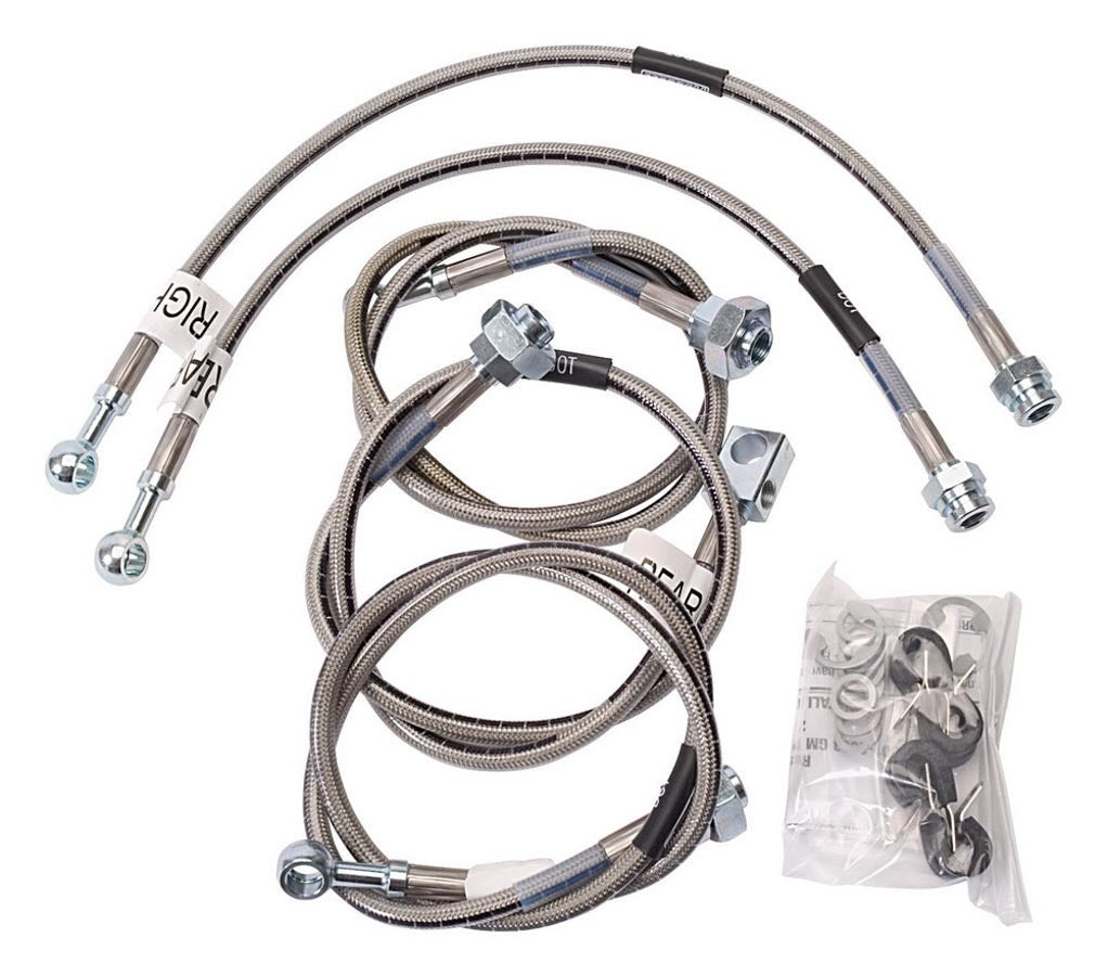 Russell S/S Brake Line Kit 01-06 GM HD Trucks