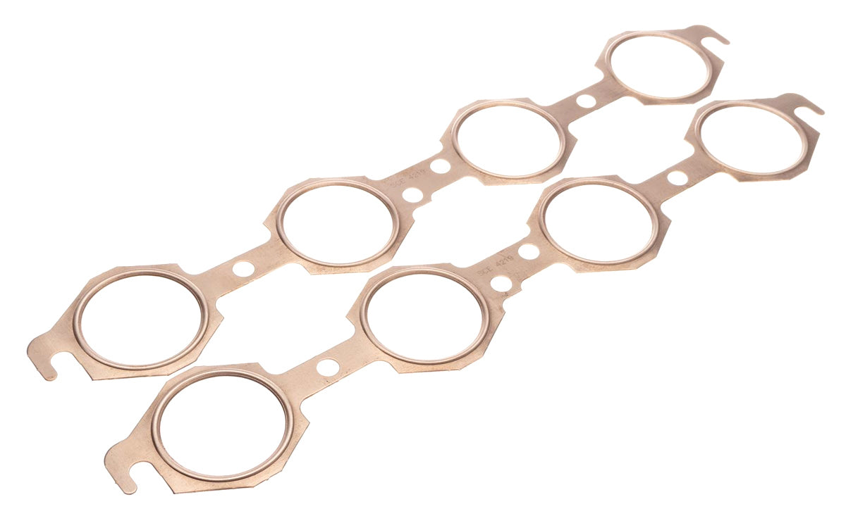 SCE Gaskets Exh Gskt Set Pro-Copper LS1/LS6 2.130 Dia Port