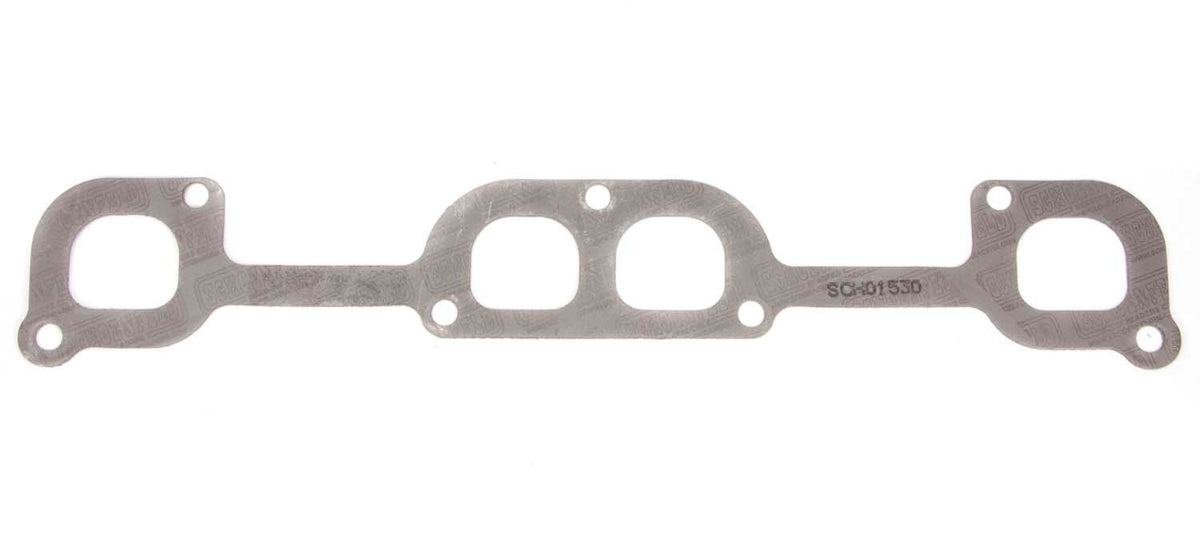 Schoenfeld SBC Exhaust Gasket 18 Degree & ASCS Head