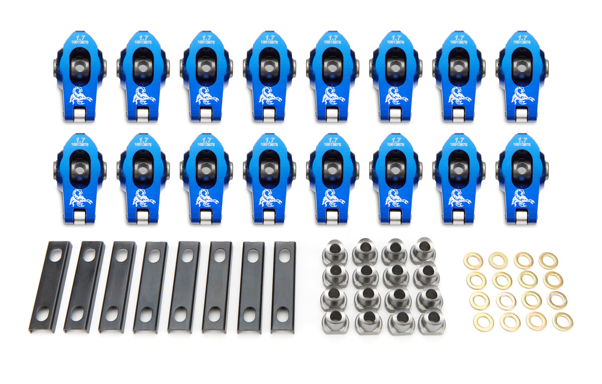 Scorpion Performance GM LS Roller R/A's - 1.7 Ratio 8mm Ped Mnt
