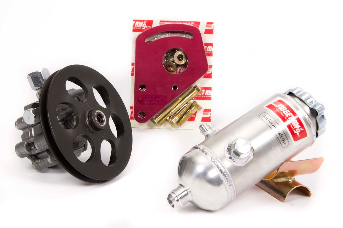 Sweet Power Steering Kit with Toyota Pump Block Mnt