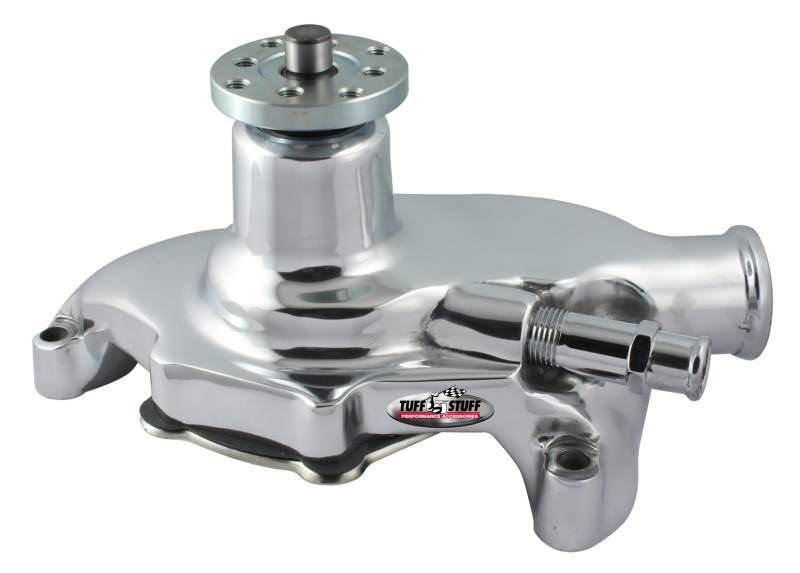 Tuff-stuff SBC Water Pump Short Smoothie Chrome
