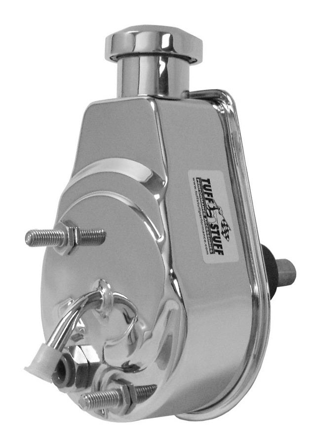 Tuff-stuff Corvette 75-79 Power Steering Pump Chrome