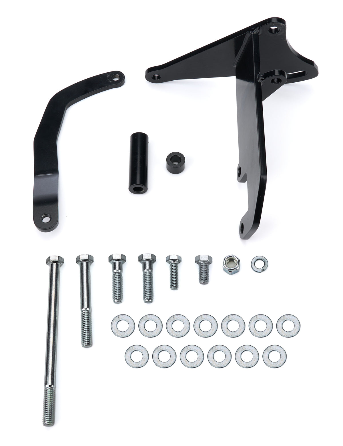 Tuff-stuff Alternator Bracket SBC Long Water Pump Black