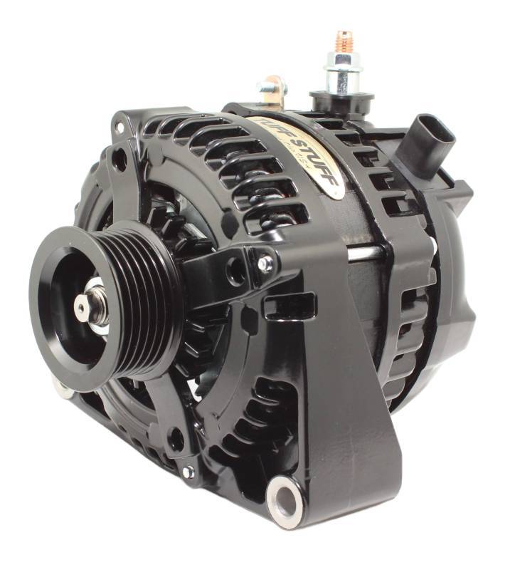 Tuff-stuff LS225 Max Amp Alternator 6 Groove 1-Wire Black