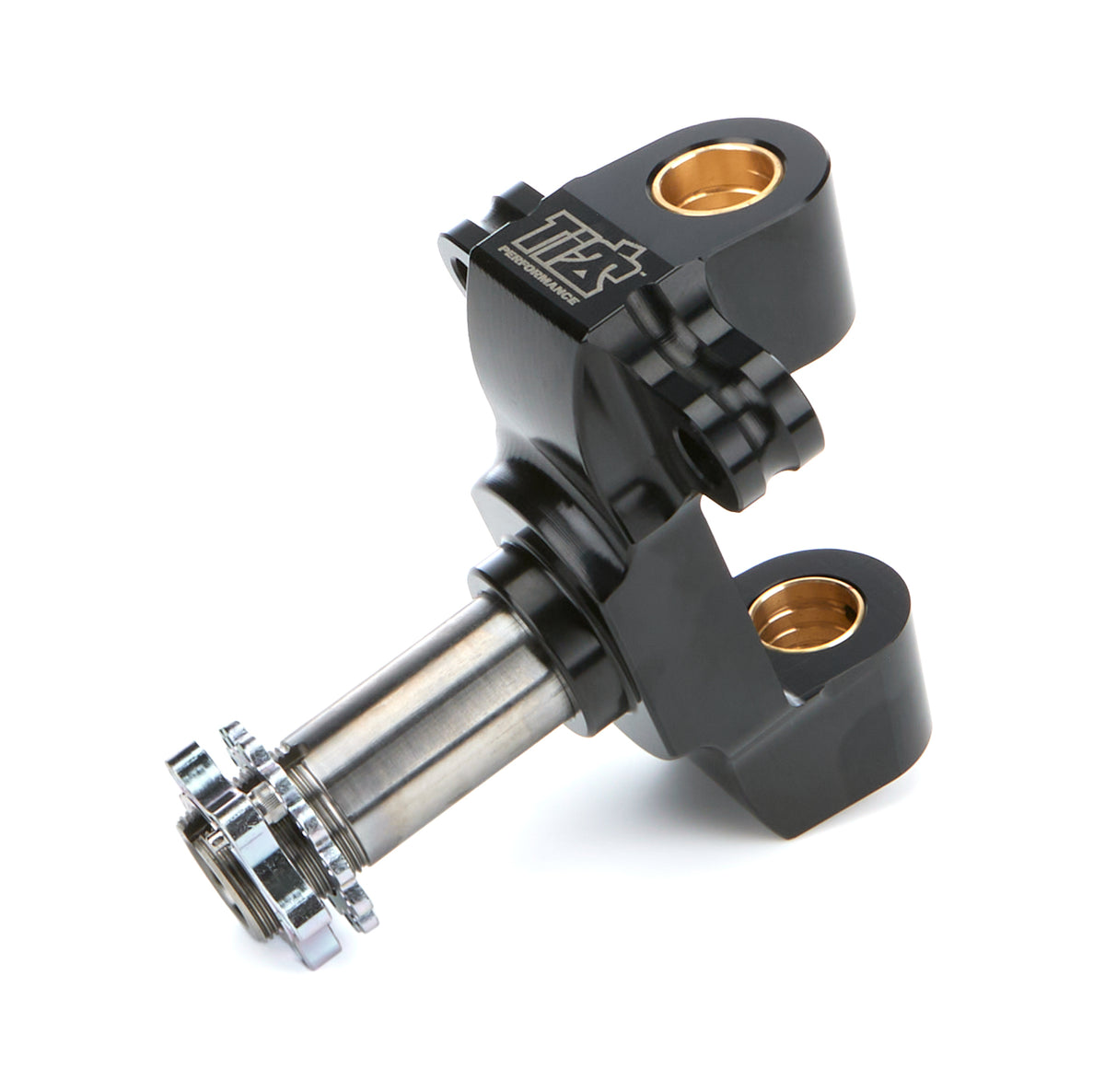 Ti22 Performance Spindle With Titanium Snout W/ Lock Nut Black