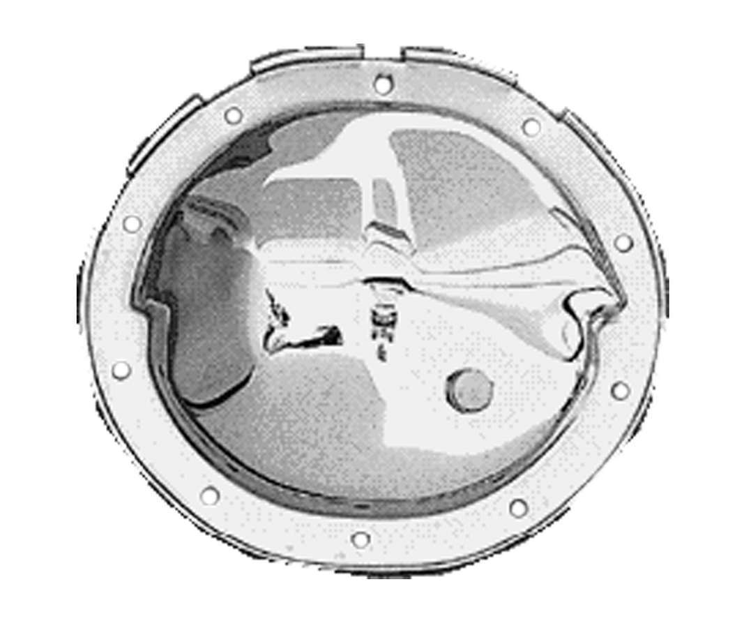 Trans-dapt Differential Cover Kit Chrome GM 8.5 Ring Gear