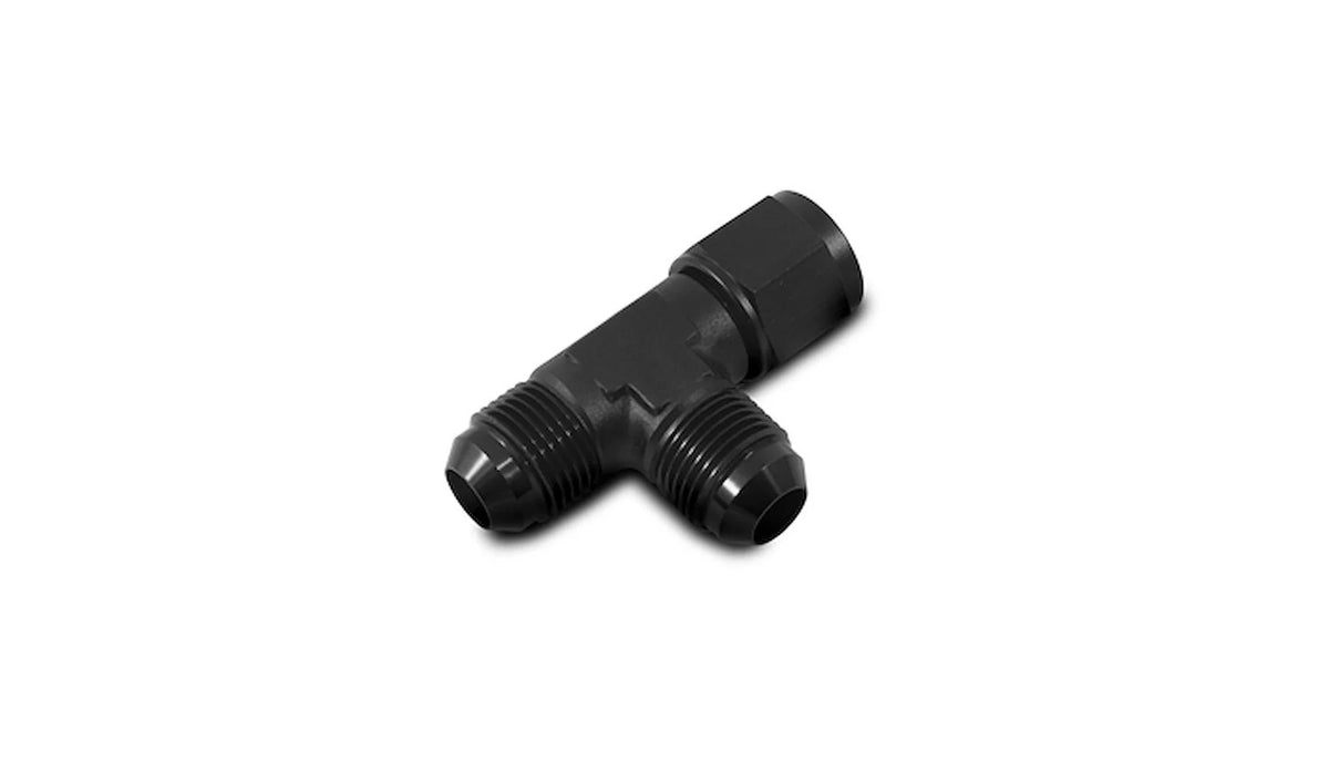 Vibrant Performance -16AN Tee Fitting with F emale -16AN Swivel