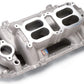 Edelbrock Manifold Dual Quad RPM Air Gap BB Chevy Oval Port