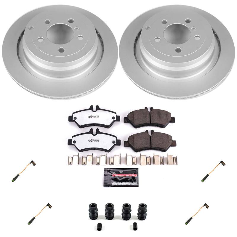 PowerStop Power Stop 07-08 Dodge Sprinter 2500 Rear Z36 Coated Truck & Tow Brake Kit