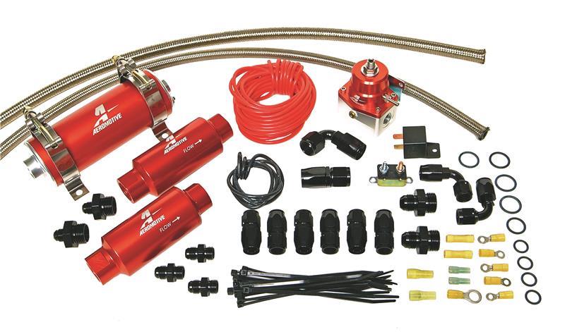 Aeromotive C6 Corvette Fuel System - Eliminator/LS2 Rails/Wire Kit/Fittings